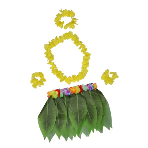 WRITWAA Hawaiian Grass Skirt Damen Luau Kostüm Leicht Angenehm Langlebig Tropisches Partyoutfit mit Blättern Blumengirlande für Erwachsene für Sommerstrand Themenfeiern WRITWAA Hawaiian Grass Skirt Damen Luau Kostüm Leicht Angenehm Langlebig Tropisches Partyoutfit mit Blättern Blumengirlande für Erwachsene für Sommerstrand Themenfeiern von WRITWAA