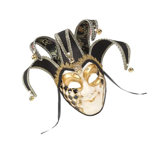 WRITWAA Kostüm Vollgesichtsmaske karnevalskostüme karnevalkostüme venetian mask carnival costume venezianische masken Venezianische Vollgesichtsmaske Maskerade-Gesichtsabdeckung von WRITWAA