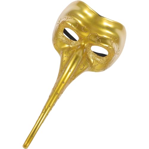 WRITWAA Lange Nasenmaske Maskerademaske Karnevalsmasken Halloween-Maske Cosplay-Partymaske Für Damen Und Herren von WRITWAA