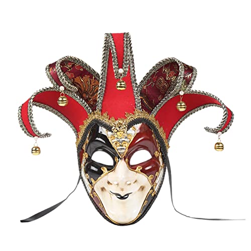 WRITWAA Vollgesichtsmaske Maskenmaske Für Karnevalsmaterial Einzigartiges Glockendesign von WRITWAA