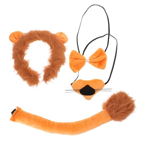 WRITWAA Realistisches Löwenkostüm für Kleinkinder Haarreif mit Schnelles Verkleiden für Halloween Dschungel Themen Party Bequemes Cosplay Zubehör WRITWAA Realistisches Löwenkostüm für Kleinkinder Haarreif mit Schnelles Verkleiden für Halloween Dschungel Themen Party Bequemes Cosplay Zubehör von WRITWAA