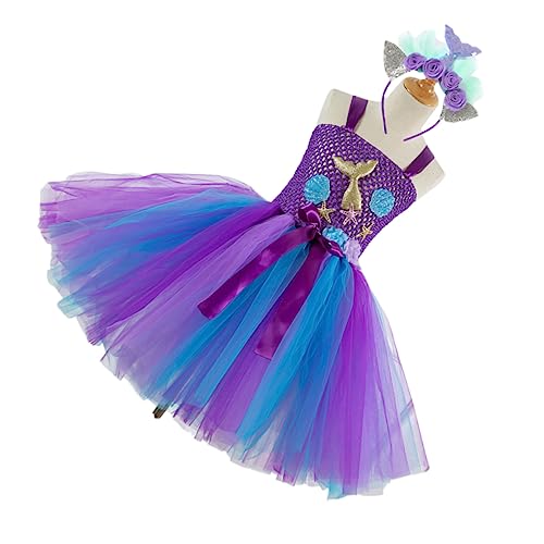 WRITWAA Tutu-rock Für Mädchen Meerjungfrauenkleid Aus Spitze Ballkleid Hochzeitskleid Tüllkleid Mädchen Kleider Meerjungfrau Hochzeitskleid Ballkleider Meerjungfrau Mädchenkleid von WRITWAA