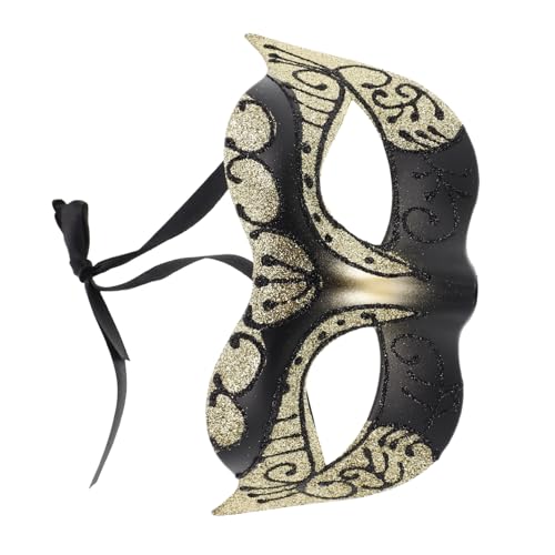 WRITWAA Venezianische Maske Für Damen Und Herren Farbige Maskerade Maske Für Karneval Halloween Und Kostümpartys Vintage Design Halbgesicht Masken Für Erwachsene von WRITWAA