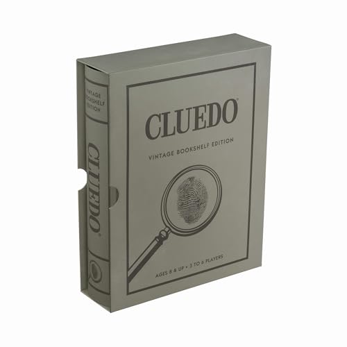 Cluedo Linen Vintage Bücherregal Edition von WS Game Company