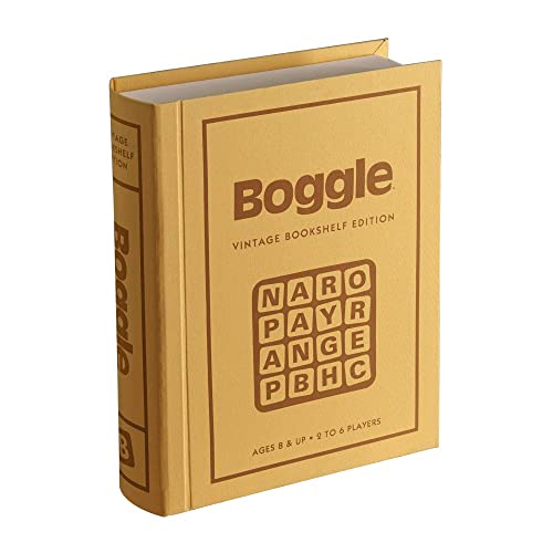 WS Game Company Boggle Vintage Bücherregal Edition von WS Game Company