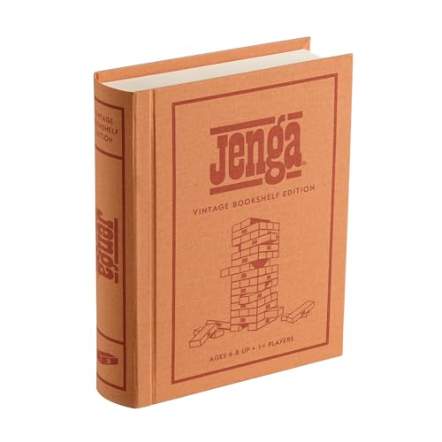 WS Game Company Jenga Vintage Bücherregal Edition von WS Game Company