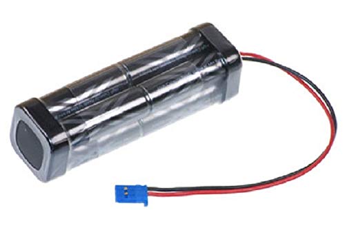 WSB Akkupack 9,6V 2500mAh AA - F2x2x2 passend Modellbau Futaba Empfängerkabel Zelle AA HR-3UWX-4BP von WSB