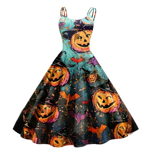 WSYZXXN Hexe Halloween Kleid Verkleidung Halloween Familie Hexenkostüm Halloween für Frauen Kostüm Damen Kleid Prinzessin Damen Kostüm Halloween Paar Verkleidung von WSYZXXN