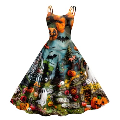 WSYZXXN Mittelalter-Kostüm für Damen, Halloween-Kostüm, Ballkleid, Prinzessin, Halloween-Kostüm, Halloween-Kostüm, Retro-Kleid, mittelalterlich, Hexenkostüm von WSYZXXN