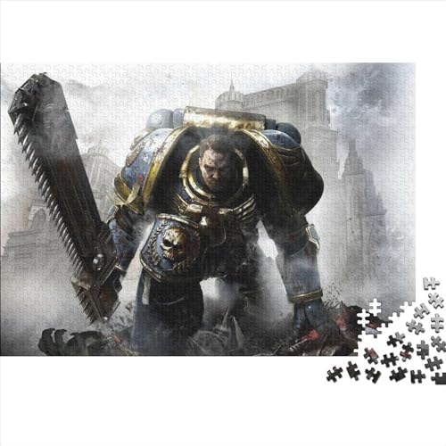 Puzzle 1000 Teile Puzzles Warhammer 40 Puzzles für Erwachsene Holzpuzzle Interessante Stressreduzierungspuzzles 1000 Stück (75x50cm) von WTCBQC