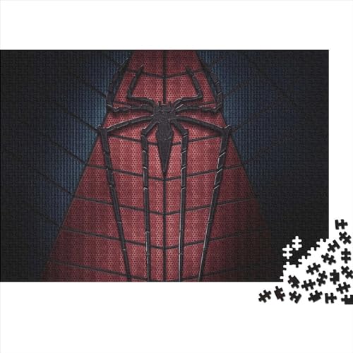 Puzzles für Erwachsene, 300 Teile, Spider-Man-Puzzles für Erwachsene, Holzpuzzle, Puzzles für Erwachsene, Geschenke (40x28cm) von WTCBQC