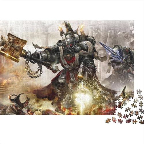 Warhammer 40 Puzzle für Erwachsene,300 Teile,klassisches Puzzle,Holzpuzzle,Wandkunst,einzigartiges Spielzeug,Geschenk (40x28cm) von WTCBQC