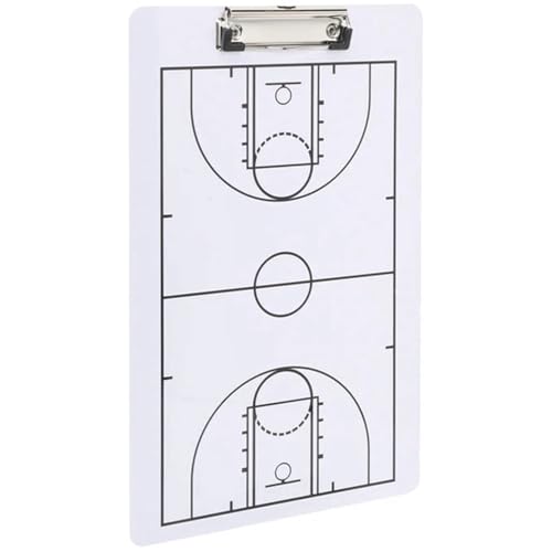 WUJIHE Basketball Taktisches Board Fußball Training Trainer Führung Löschbares Whiteboard Tragbare Taktische Demonstration Tafel (Basketball) von WUJIHE