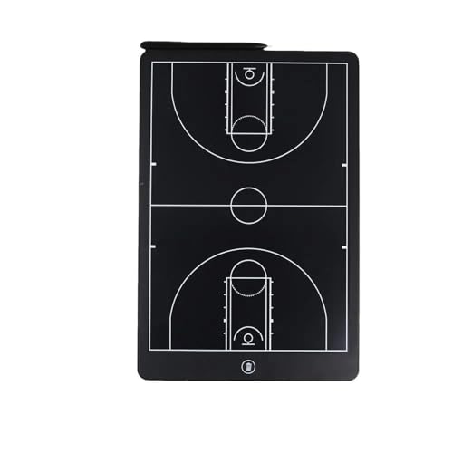 WUJIHE LCD-Coaching-Board für Fußball, elektronisches Basketball, LCD-Board mit Stift für Fußball-Marker, Training, Schreiben (Basketball) von WUJIHE