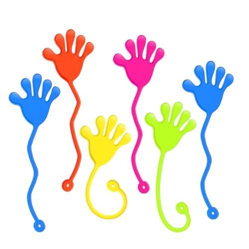 WUSJCOF 6x Klatschhand Kinder Mitgebsel & Gastgeschenke & Give aways - Glibberhand als Party Mitbringsel für Jungen & Mädchen - Kindergeburtstag Geschenke WUSJCOF 6x Klatschhand Kinder Mitgebsel & Gastgeschenke & Give aways - Glibberhand als Party Mitbringsel für Jungen & Mädchen - Kindergeburtstag Geschenke von WUSJCOF