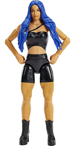 WWE Sasha Banks Basic Action Figure 6-inch Collectible for Ages 6+ von WWE MATTEL