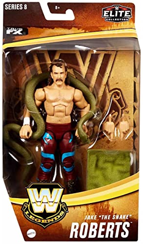 Jake The Snake Roberts Legends Series 8 Wwe Mattel Elite Actionfigur von WWE