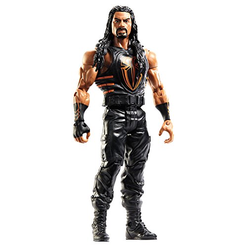 Mattel DXG21 WWE Roman Reigns Basis Figur, 15 cm von WWE