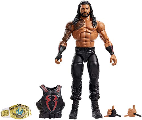 Mattel GCL25 WWE Elite Actionfigur (15 cm) Roman Reigns, Spielzeug ab 8 Jahren von WWE