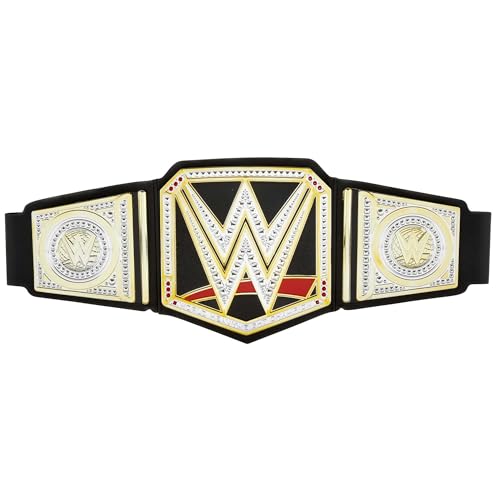 Mattel WWE Championship-Gürtel für Kinder zum Rollenspielen, authentisches Design mit verstellbarem Gürtel, für Kinder ab 6 Jahren, HNY42 von Mattel