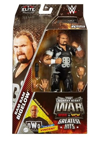 WWE Bam Bigelow Mattel Elite The Monday Nacht Wars Greatest Hits Serie Wrestling Figur WWE Bam Bigelow Mattel Elite The Monday Nacht Wars Greatest Hits Serie Wrestling Figur von WWE