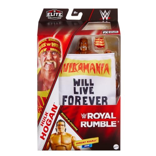 WWE Catch Royal Rumble – Figur mit Gelenken, 15,2 cm – Charakter Hulk Hogan von WWE