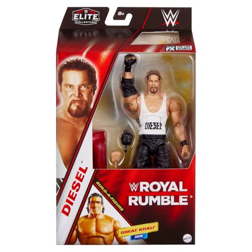 WWE Catch Royal Rumble – Figur mit Gelenken, 15 cm – Charakter Diesel von WWE