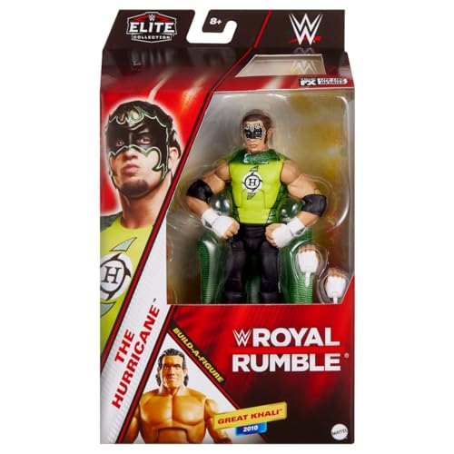 WWE Catch Royal Rumble – Figur mit Gelenken, 15 cm – Charakter The Hurricane von WWE