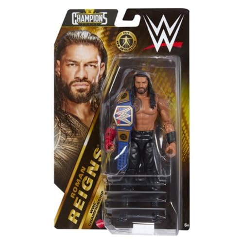 WWE Champions Roman Reigns with Universal Championship Belt 15.2 cm Basic Action Figure von WWE