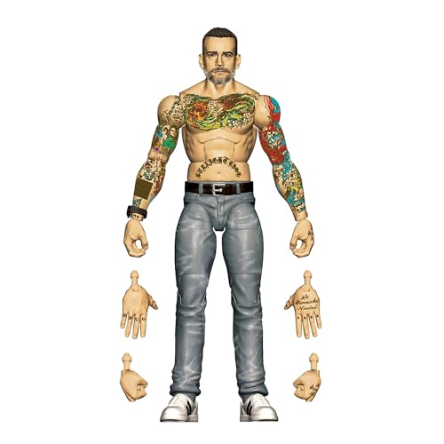 WWE Elite Collection Creations Actionfigur CM Punk Returns, 15,2 cm von WWE