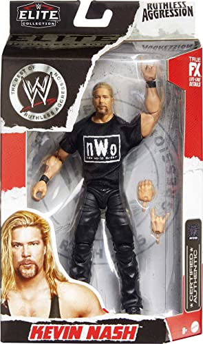 WWE Elite Collection Ruthless Aggression Series Gelenkige Wrestling Actionfiguren (Kevin Nash) von WWE