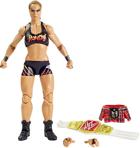 WWE GKY07 - WWE Elite Collection Deluxe Actionfigur im Wrestling-Look mit realistischen Gesichtszügen und Zubehör von WWE