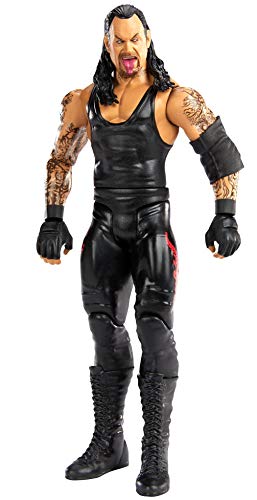 WWE GKY91 - WWE Action Figur (15 cm) Undertaker mit realistischen Gesichtszügen, Spielzeug Actionfigur ab 6 Jahren von WWE