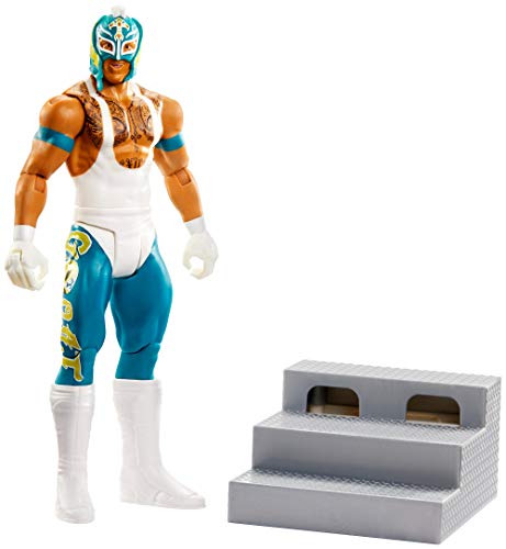 WWE GLG07 - WWE Wrekkin’ 15 cm große Rey Mysterio Actionfigur mit zerstörbarem Zubehör , Multi von WWE