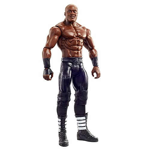 WWE GTG52 - Bobby Lashley Basis-Actionfigur, beweglich, ca. 15 cm, zum Sammeln, Spielzeug ab 6 Jahren von Mattel