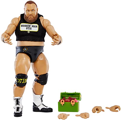 WWE GVB69 - Otis Elite-Actionfigur, beweglich, ca. 18 cm, zum Sammeln, Spielzeug ab 8 Jahren von WWE