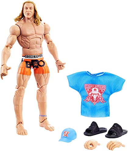 WWE GVB86 - Riddle Elite-Actionfigur, beweglich, ca. 18 cm, zum Sammeln, Spielzeug ab 8 Jahren von WWE