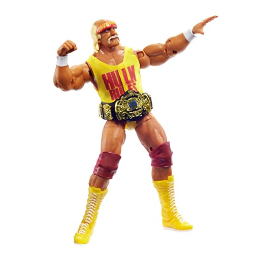 WWE GYC23 - Survivor Hulk Hogan Actionfigur, Elite Kollektion, ca. 18 cm groß, Figuren zum Spielen und Sammeln, Spielzeug ab 8 Jahren von WWE