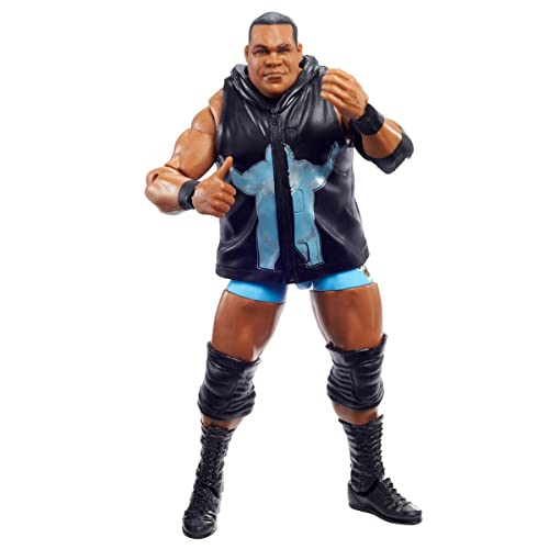 WWE GYC24 - Survivor Keith Lee Actionfigur, Elite Kollektion, ca. 18 cm groß, Figuren zum Spielen und Sammeln, Spielzeug ab 8 Jahren WWE GYC24 - Survivor Keith Lee Actionfigur, Elite Kollektion, ca. 18 cm groß, Figuren zum Spielen und Sammeln, Spielzeug ab 8 Jahren von WWE