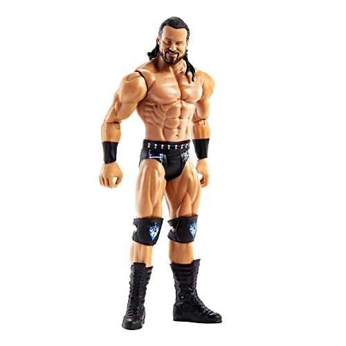 WWE HDD00 - Drew McIntyre Action Figur (ca 15 cm) , bewegliches Sammlerstück für Kinder und Sammler ab 6 Jahren von WWE