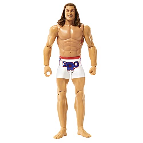 WWE HDD31 - Riddle Actionfigur, beweglich, ca. 15 cm, zum Spielen und Sammeln, Spielzeug für Kinder ab 6 Jahren von Mattel