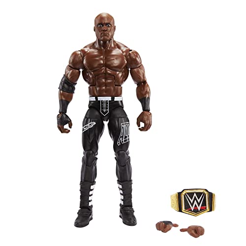 WWE HDF46 - Bobby Lashley Elite Collection Actionfigur, ca. 15 cm, beweglich, Spielzeug Geschenk zum Sammeln für WWE Fans ab 8 Jahren von Mattel