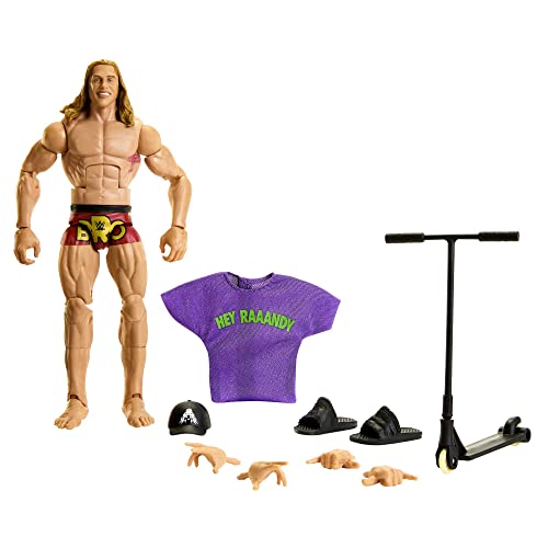 WWE HKN74 - WWE Elite Riddle-Figur mit Zubehörteilen, Geschenke zum Sammeln, Action Figur ab 8 Jahren von Mattel