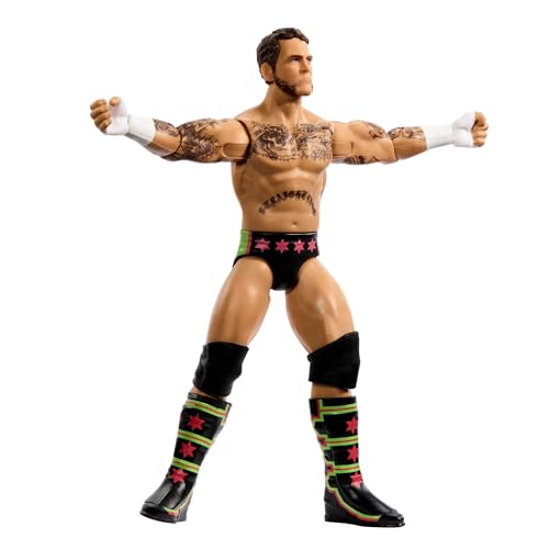 WWE Main Event Series – Figur mit Gelenken, 15,2 cm – Figuren CM Punk von WWE