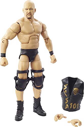 WWE Mattel – GYC27 Royal Rumble Elite Collection – Steve Austin – Wrestling Actionfigur ca. 15 cm von WWE