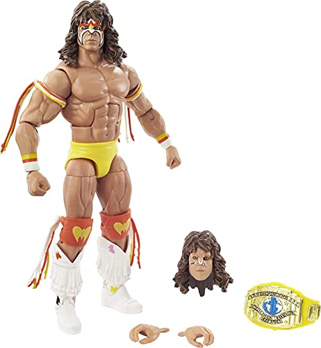 WWE Mattel – GYC28 Royal Rumble Elite Collection – Ultimate Warrior – Wrestling Actionfigur ca. 15 cm von WWE