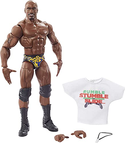 WWE Mattel – GYC29 Royal Rumble Elite Collection – Titus O'Neil – Wrestling Actionfigur ca. 15 cm von WWE