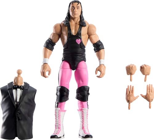 WWE Mattel Wrestlemania Elite Collection Bret hit Man Hart Actionfigur von WWE