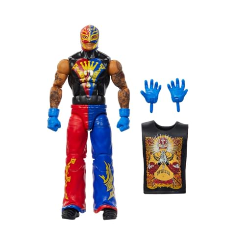 WWE Rey Mysterio Elite Greatest Hits 7 Toy Wrestling Action Figure von WWE