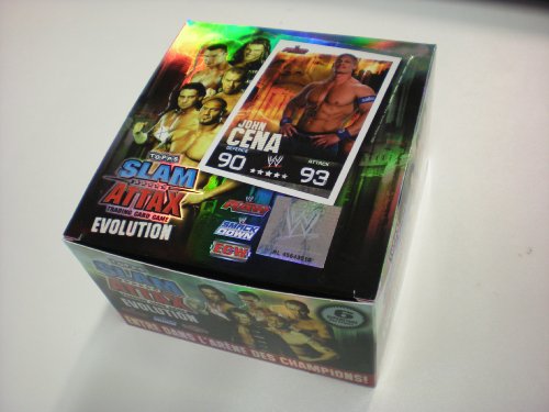 WWE Slam Attax TCG - Evolution - Booster Display (50 Tüten) von WWE